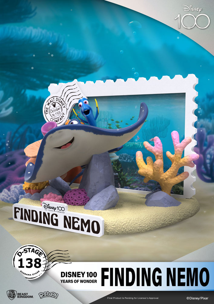 Beast Kingdom Disney 100th Anniversary D-Stage PVC Diorama Finding Nemo 12 cm Beast Kingdom Disney 100th Anniversary D-Stage PVC Diorama Finding Nemo 12 cm