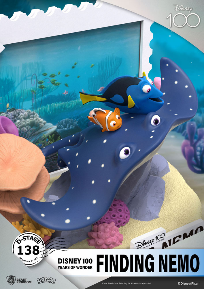 Beast Kingdom Disney 100th Anniversary D-Stage PVC Diorama Finding Nemo 12 cm Beast Kingdom Disney 100th Anniversary D-Stage PVC Diorama Finding Nemo 12 cm