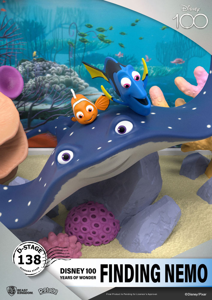 Beast Kingdom Disney 100th Anniversary D-Stage PVC Diorama Finding Nemo 12 cm Beast Kingdom Disney 100th Anniversary D-Stage PVC Diorama Finding Nemo 12 cm