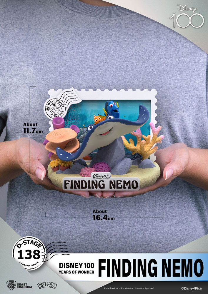 Beast Kingdom Disney 100th Anniversary D-Stage PVC Diorama Finding Nemo 12 cm Beast Kingdom Disney 100th Anniversary D-Stage PVC Diorama Finding Nemo 12 cm