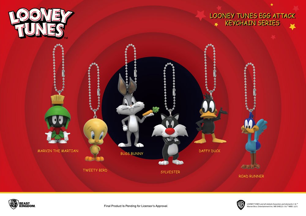 Beast Kingdom Looney Tunes Mini Egg Attack Keychains 4 cm Assortment (6) Beast Kingdom Looney Tunes Mini Egg Attack Keychains 4 cm Assortment (6)