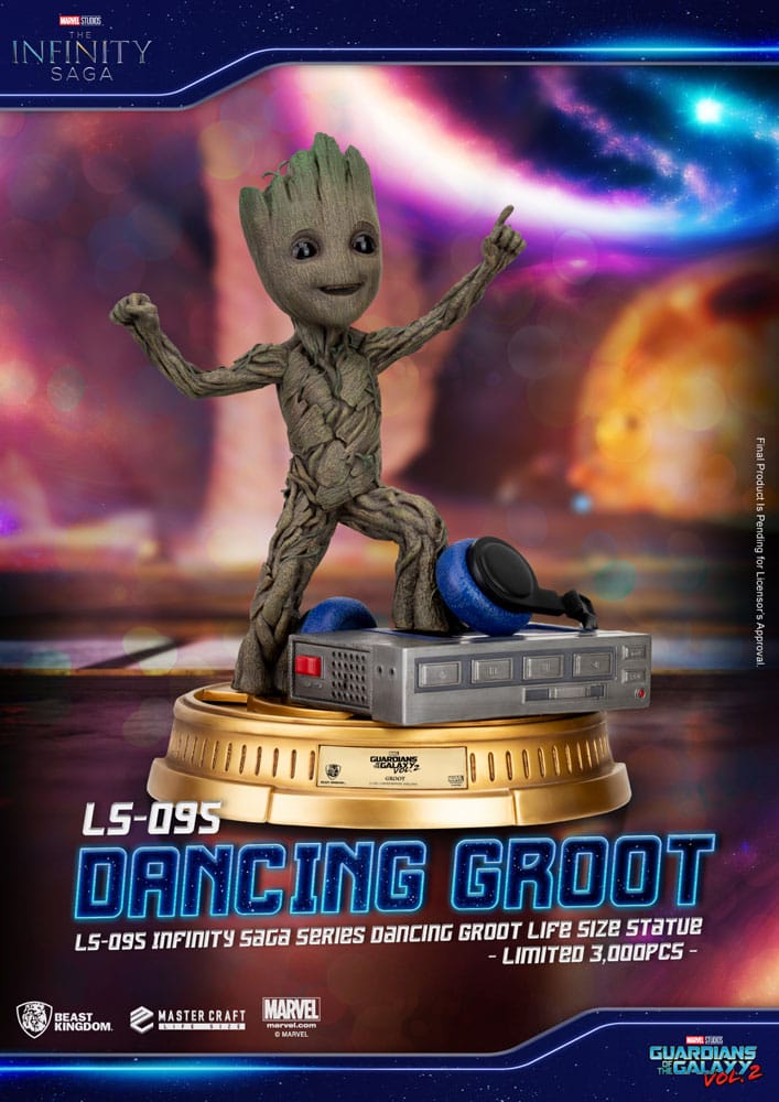 Beast Kingdom Master Craft Guardians of the Galaxy 2 Life-Size Statue Dancing Groot heo EU Exclusive 32 cm Beast Kingdom Master Craft Guardians of the Galaxy 2 Life-Size Statue Dancing Groot heo EU Exclusive 32 cm