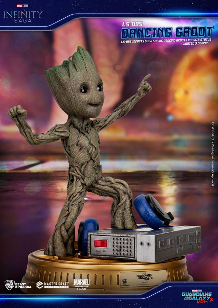Beast Kingdom Master Craft Guardians of the Galaxy 2 Life-Size Statue Dancing Groot heo EU Exclusive 32 cm Beast Kingdom Master Craft Guardians of the Galaxy 2 Life-Size Statue Dancing Groot heo EU Exclusive 32 cm