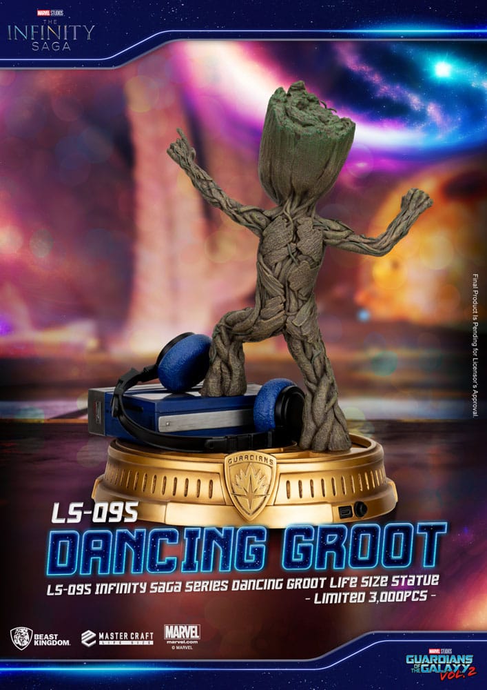 Beast Kingdom Master Craft Guardians of the Galaxy 2 Life-Size Statue Dancing Groot heo EU Exclusive 32 cm Beast Kingdom Master Craft Guardians of the Galaxy 2 Life-Size Statue Dancing Groot heo EU Exclusive 32 cm