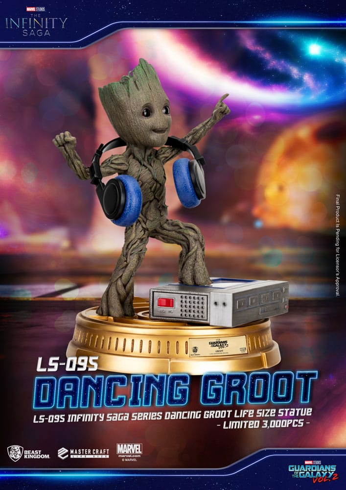 Beast Kingdom Master Craft Guardians of the Galaxy 2 Life-Size Statue Dancing Groot heo EU Exclusive 32 cm Beast Kingdom Master Craft Guardians of the Galaxy 2 Life-Size Statue Dancing Groot heo EU Exclusive 32 cm