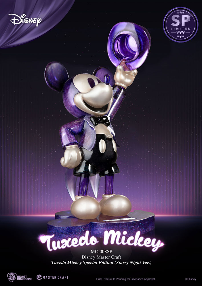 Beast Kingdom Mickey Mouse Master Craft Statue 1/4 Tuxedo Mickey Special Edition Starry Night Ver. 47 cm Beast Kingdom Mickey Mouse Master Craft Statue 1/4 Tuxedo Mickey Special Edition Starry Night Ver. 47 cm