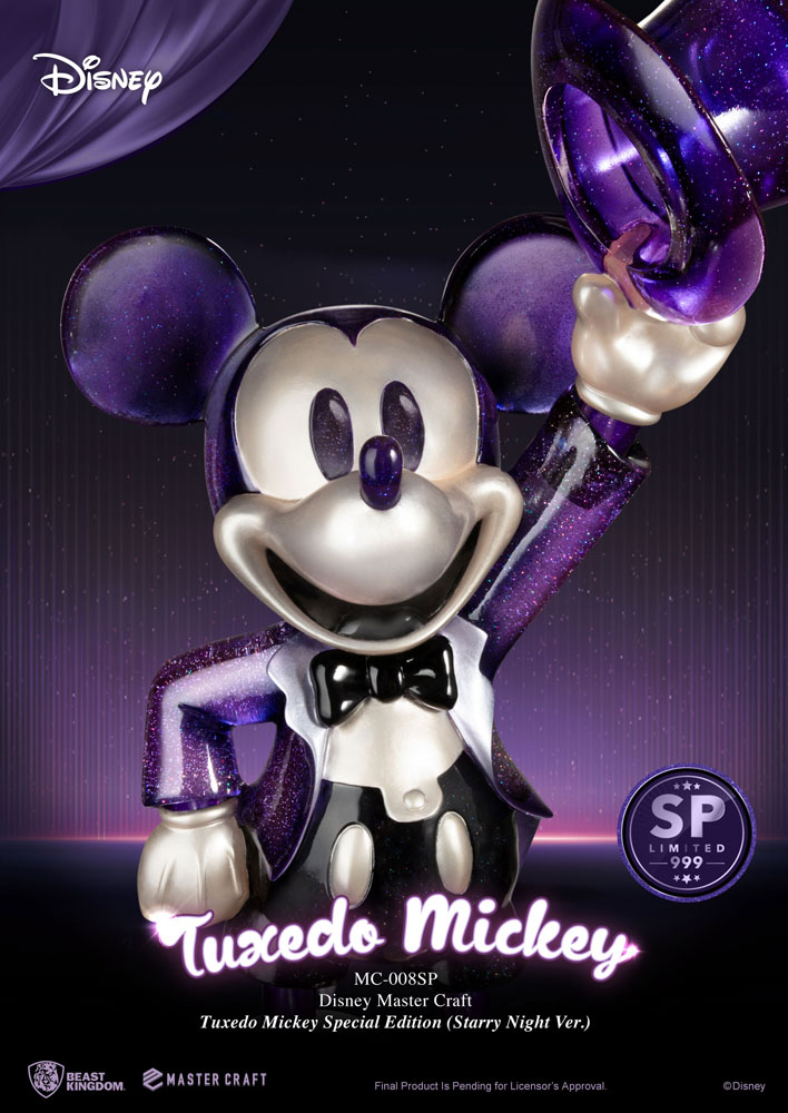 Beast Kingdom Mickey Mouse Master Craft Statue 1/4 Tuxedo Mickey Special Edition Starry Night Ver. 47 cm Beast Kingdom Mickey Mouse Master Craft Statue 1/4 Tuxedo Mickey Special Edition Starry Night Ver. 47 cm