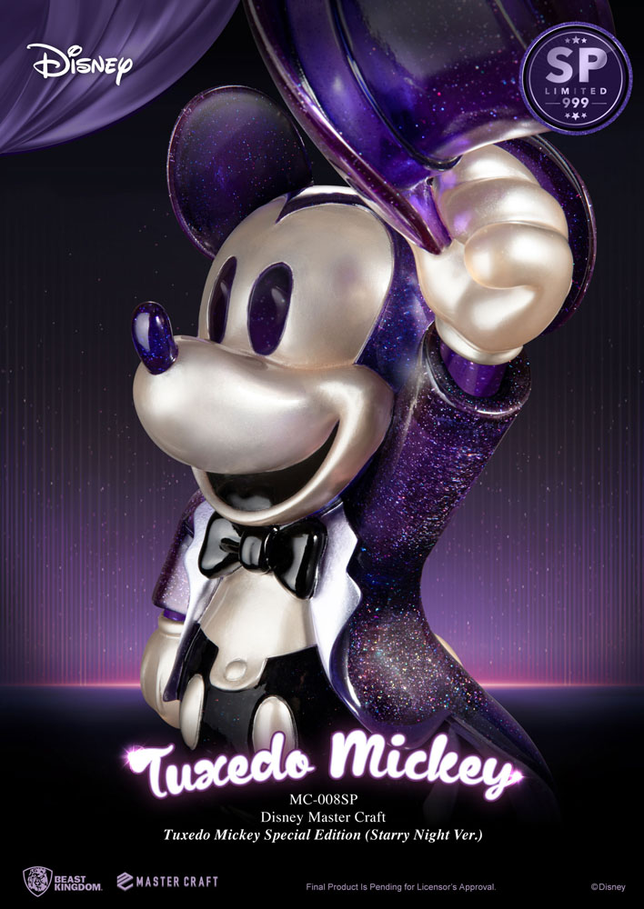 Beast Kingdom Mickey Mouse Master Craft Statue 1/4 Tuxedo Mickey Special Edition Starry Night Ver. 47 cm Beast Kingdom Mickey Mouse Master Craft Statue 1/4 Tuxedo Mickey Special Edition Starry Night Ver. 47 cm