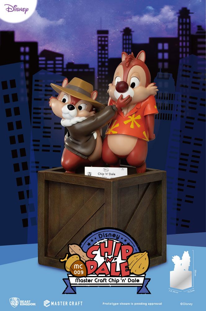 Beast Kingdom Chip 'n Dale: Rescue Rangers Master Craft Statue 35 cm Beast Kingdom Chip 'n Dale: Rescue Rangers Master Craft Statue 35 cm