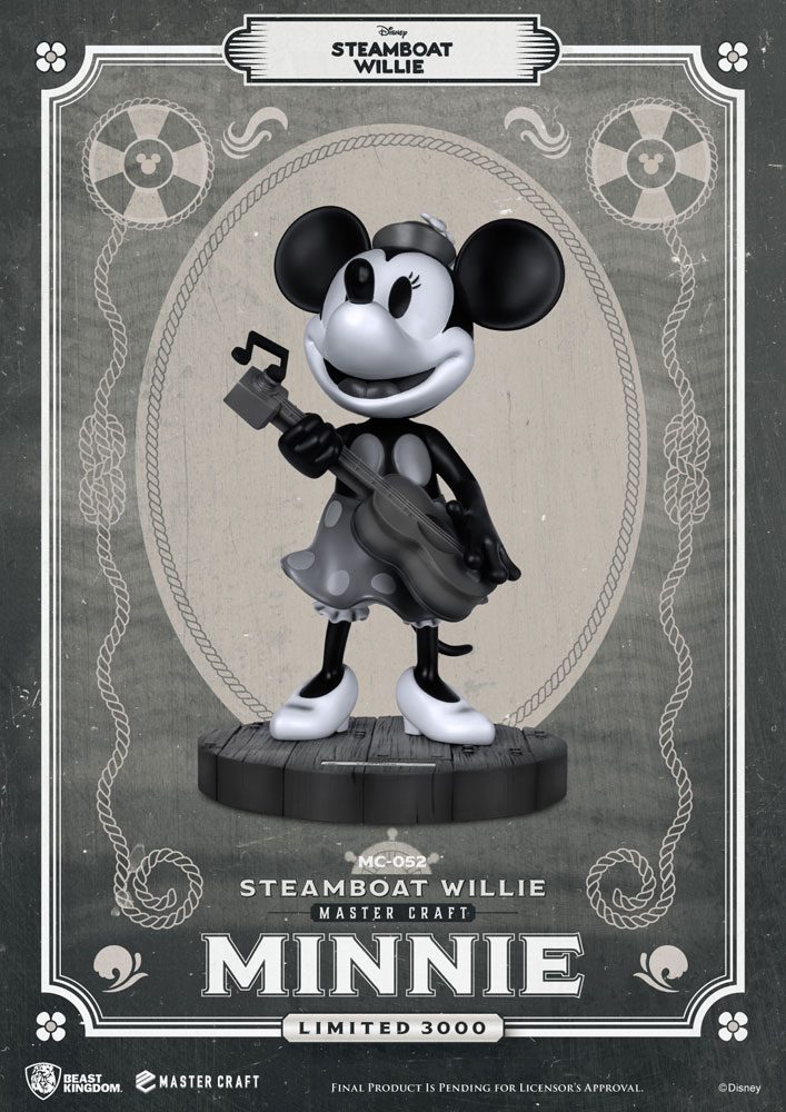 Beast Kingdom Steamboat Willie Master Craft Statue Minnie 40 cm Beast Kingdom Steamboat Willie Master Craft Statue Minnie 40 cm