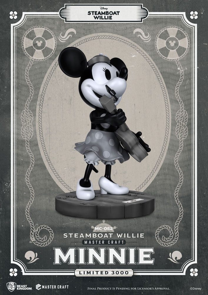 Beast Kingdom Steamboat Willie Master Craft Statue Minnie 40 cm Beast Kingdom Steamboat Willie Master Craft Statue Minnie 40 cm