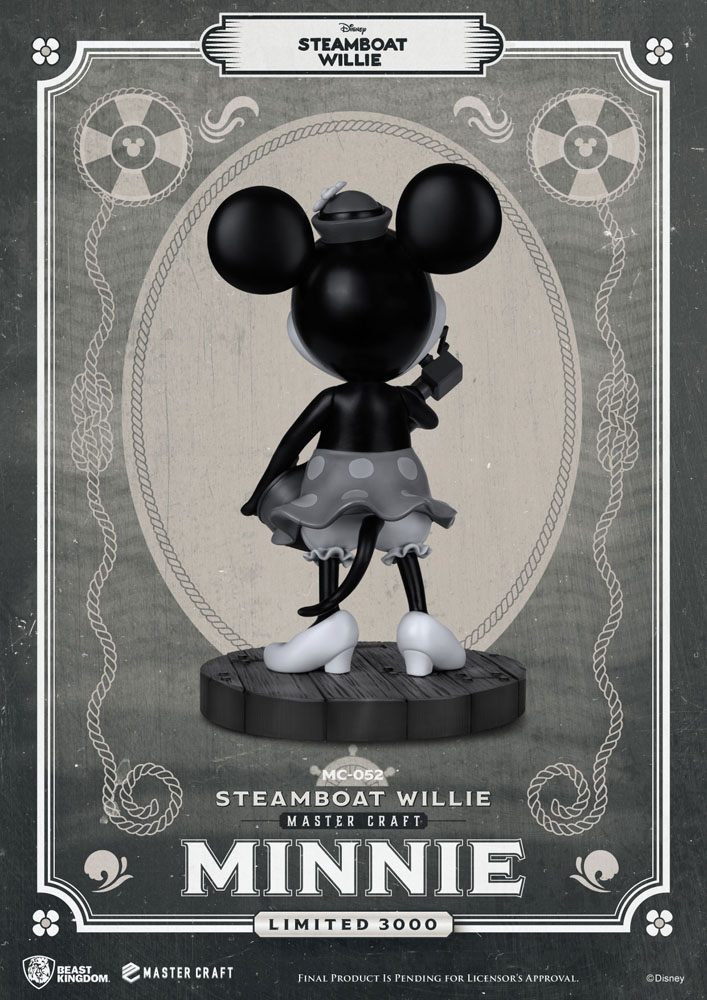 Beast Kingdom Steamboat Willie Master Craft Statue Minnie 40 cm Beast Kingdom Steamboat Willie Master Craft Statue Minnie 40 cm