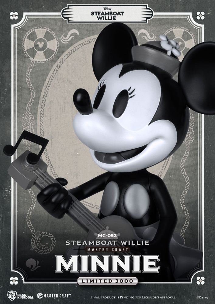 Beast Kingdom Steamboat Willie Master Craft Statue Minnie 40 cm Beast Kingdom Steamboat Willie Master Craft Statue Minnie 40 cm