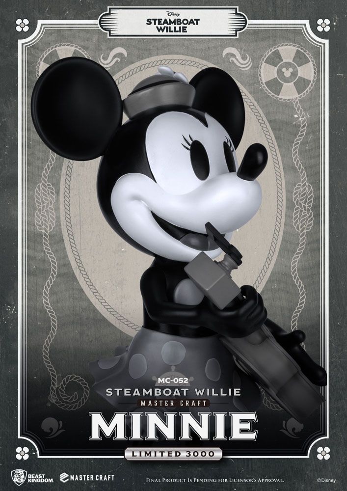 Beast Kingdom Steamboat Willie Master Craft Statue Minnie 40 cm Beast Kingdom Steamboat Willie Master Craft Statue Minnie 40 cm