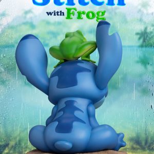 Beast Kingdom Disney 100th Master Craft Statue Stitch with Frog 34 cm