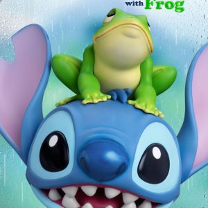 Beast Kingdom Disney 100th Master Craft Statue Stitch with Frog 34 cm