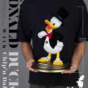Beast Kingdom Disney 100th Master Craft Statue Tuxedo Donald Duck (Chip'n und Dale) 40 cm