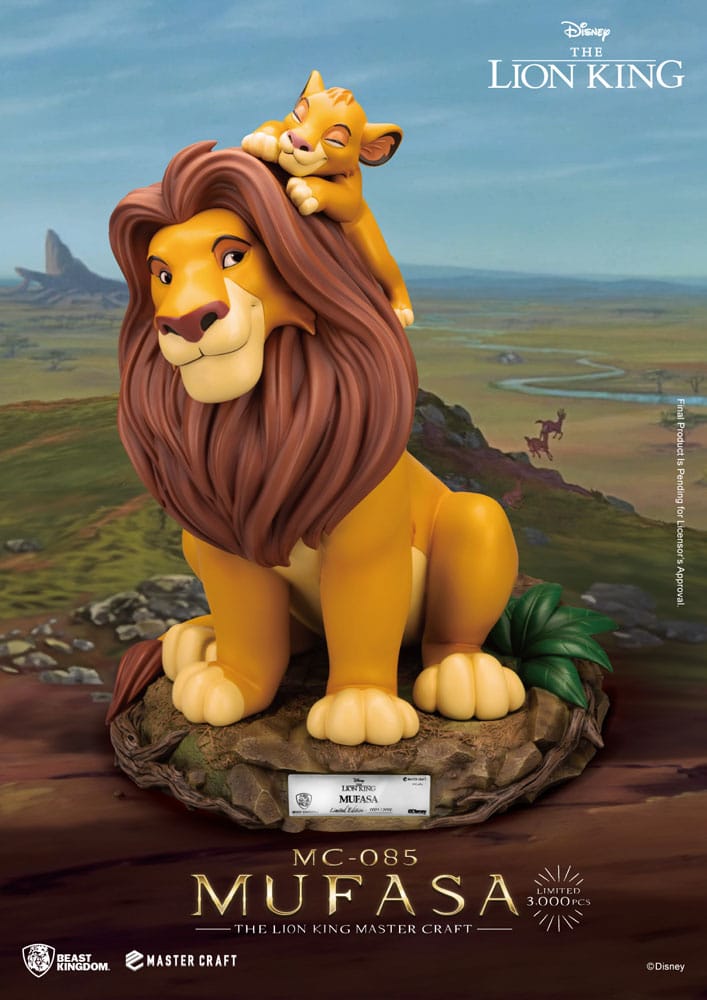 Beast Kingdom Disney Master Craft Statue The Lion King Mufasa 36 cm Beast Kingdom Disney Master Craft Statue The Lion King Mufasa 36 cm