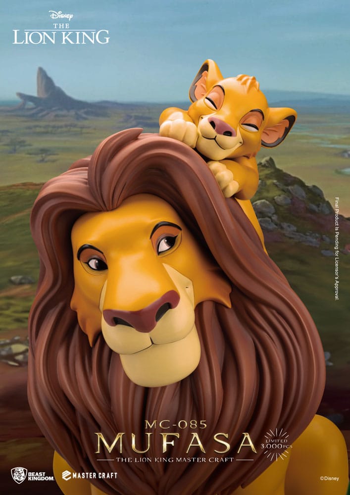 Beast Kingdom Disney Master Craft Statue The Lion King Mufasa 36 cm Beast Kingdom Disney Master Craft Statue The Lion King Mufasa 36 cm