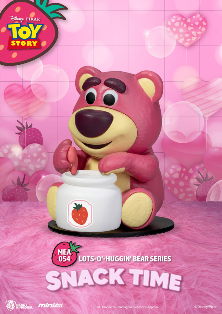 Beast Kingdom Toy Story Mini Egg Attack Figure 8 cm Snack Time Lots-o'-Huggin' Bear Series Beast Kingdom Toy Story Mini Egg Attack Figure 8 cm Snack Time Lots-o'-Huggin' Bear Series