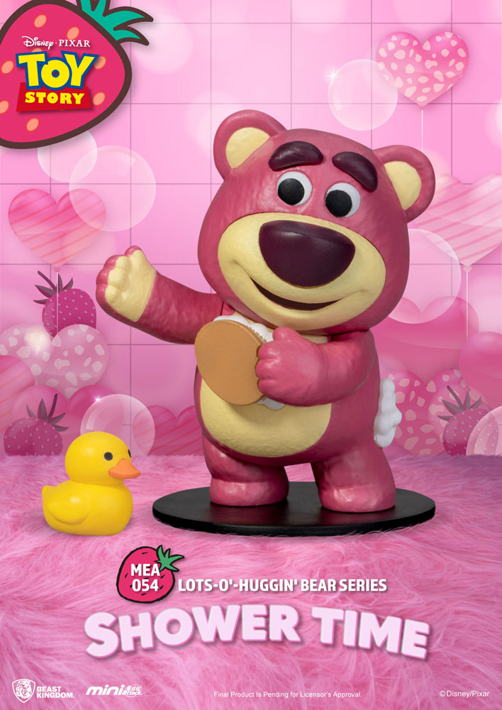 Beast Kingdom Toy Story Mini Egg Attack Figure 8 cm Shower Time Lots-o'-Huggin' Bear Series Beast Kingdom Toy Story Mini Egg Attack Figure 8 cm Shower Time Lots-o'-Huggin' Bear Series