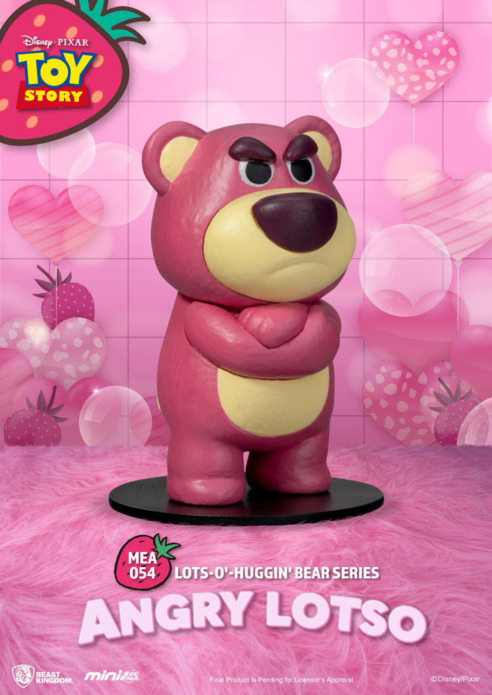 Beast Kingdom Toy Story Mini Egg Attack Figure 8 cm Angry Lotso Lots-o'-Huggin' Bear Series Beast Kingdom Toy Story Mini Egg Attack Figure 8 cm Angry Lotso Lots-o'-Huggin' Bear Series