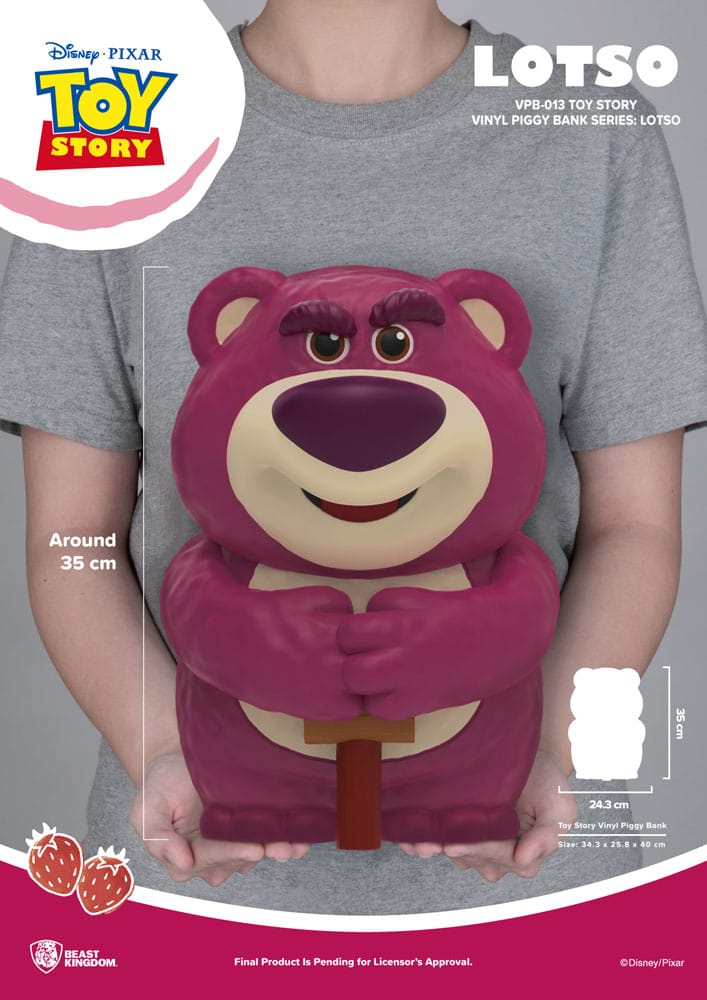 Beast Kingdom Toy Story Piggy Vinyl Bank Lotso 35 cm Beast Kingdom Toy Story Piggy Vinyl Bank Lotso 35 cm