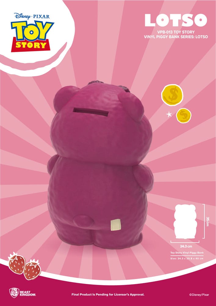 Beast Kingdom Toy Story Piggy Vinyl Bank Lotso 35 cm Beast Kingdom Toy Story Piggy Vinyl Bank Lotso 35 cm