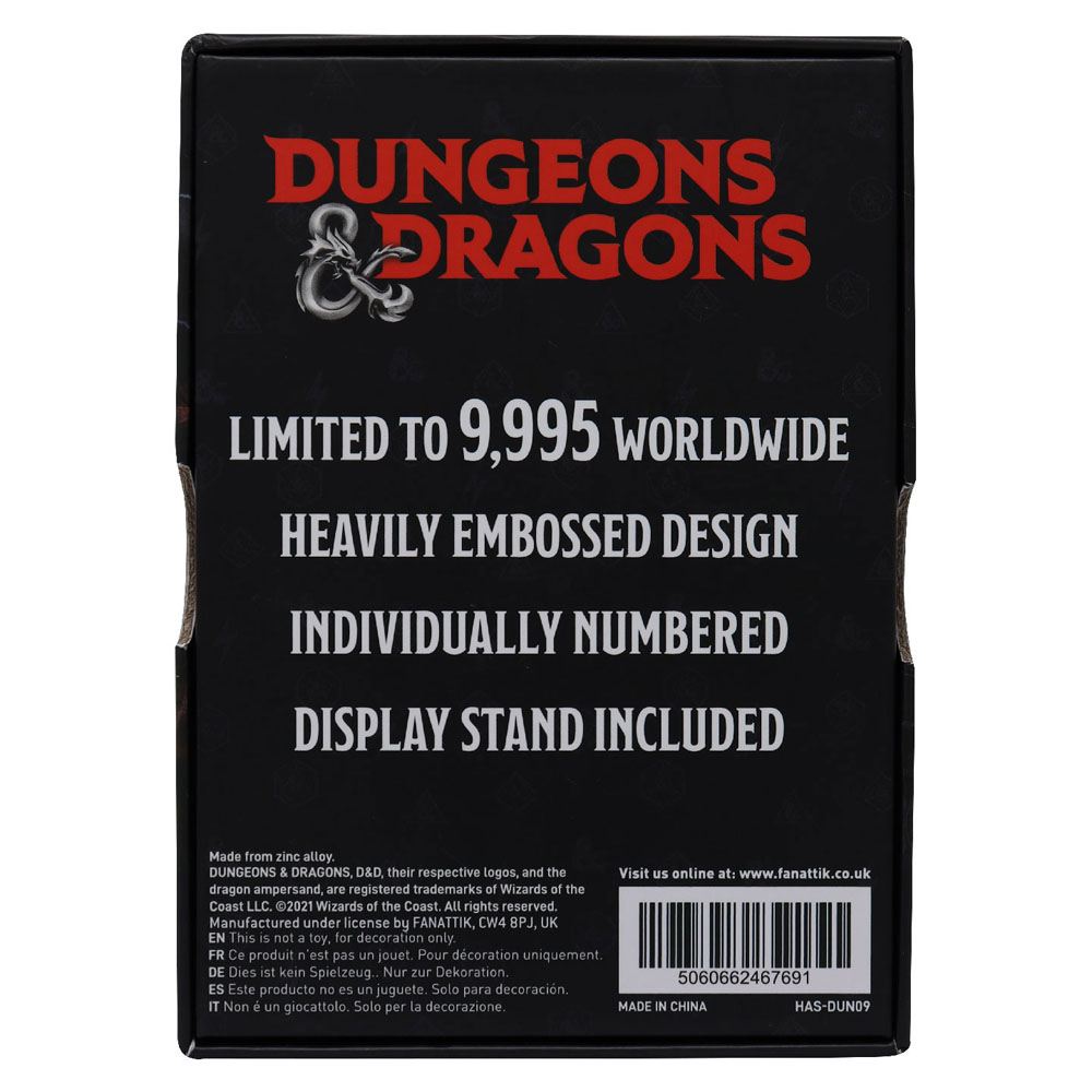 Dungeons & Dragons Ingot Monster Manual Limited Edition Dungeons & Dragons Ingot Monster Manual Limited Edition