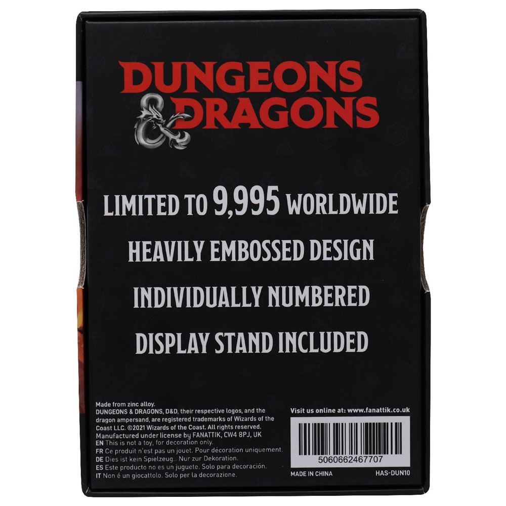 Dungeons & Dragons Ingot Player Handbook Limited Edition Dungeons & Dragons Ingot Player Handbook Limited Edition