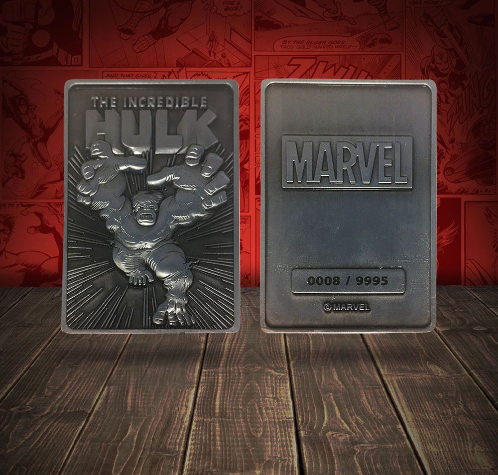 Marvel Ingot The Hulk Limited Edition Marvel Ingot The Hulk Limited Edition