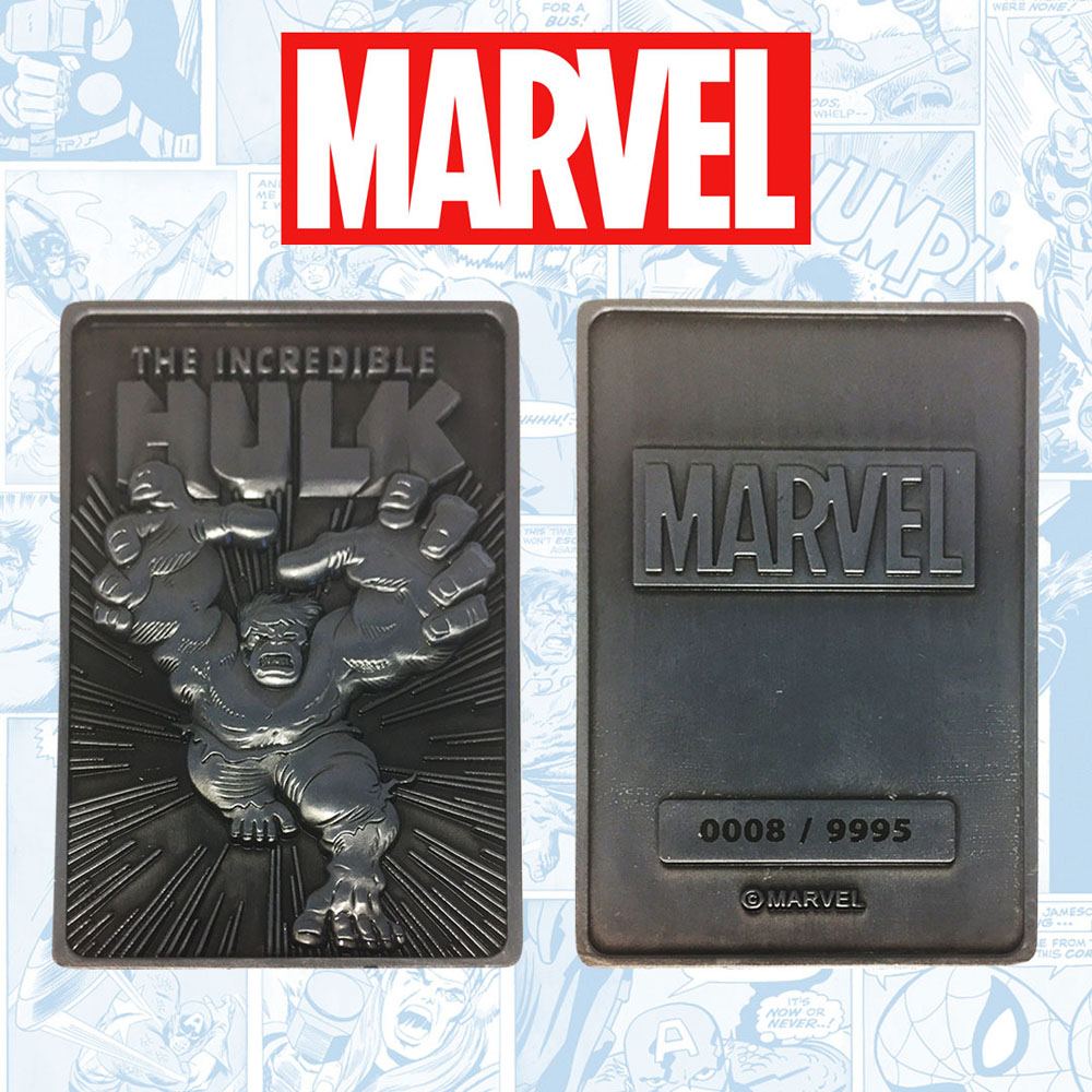 Marvel Ingot The Hulk Limited Edition Marvel Ingot The Hulk Limited Edition