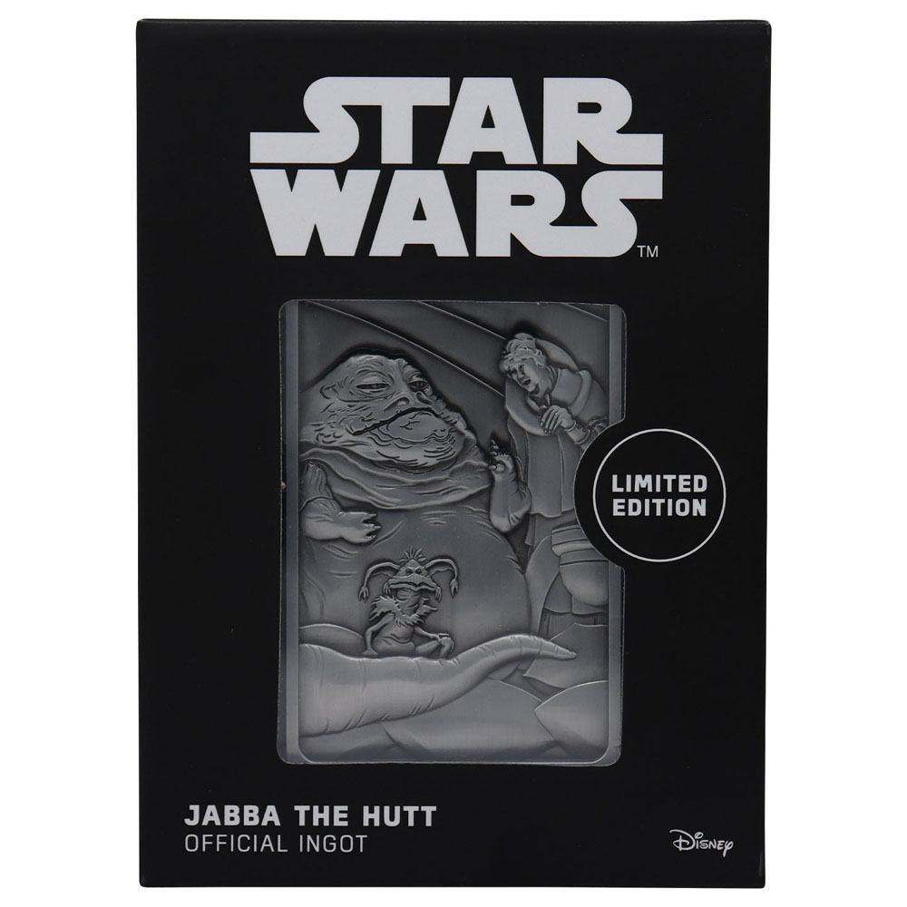 Star Wars Iconic Scene Collection Limited Edition Ingot Jabba the Hut Star Wars Iconic Scene Collection Limited Edition Ingot Jabba the Hut