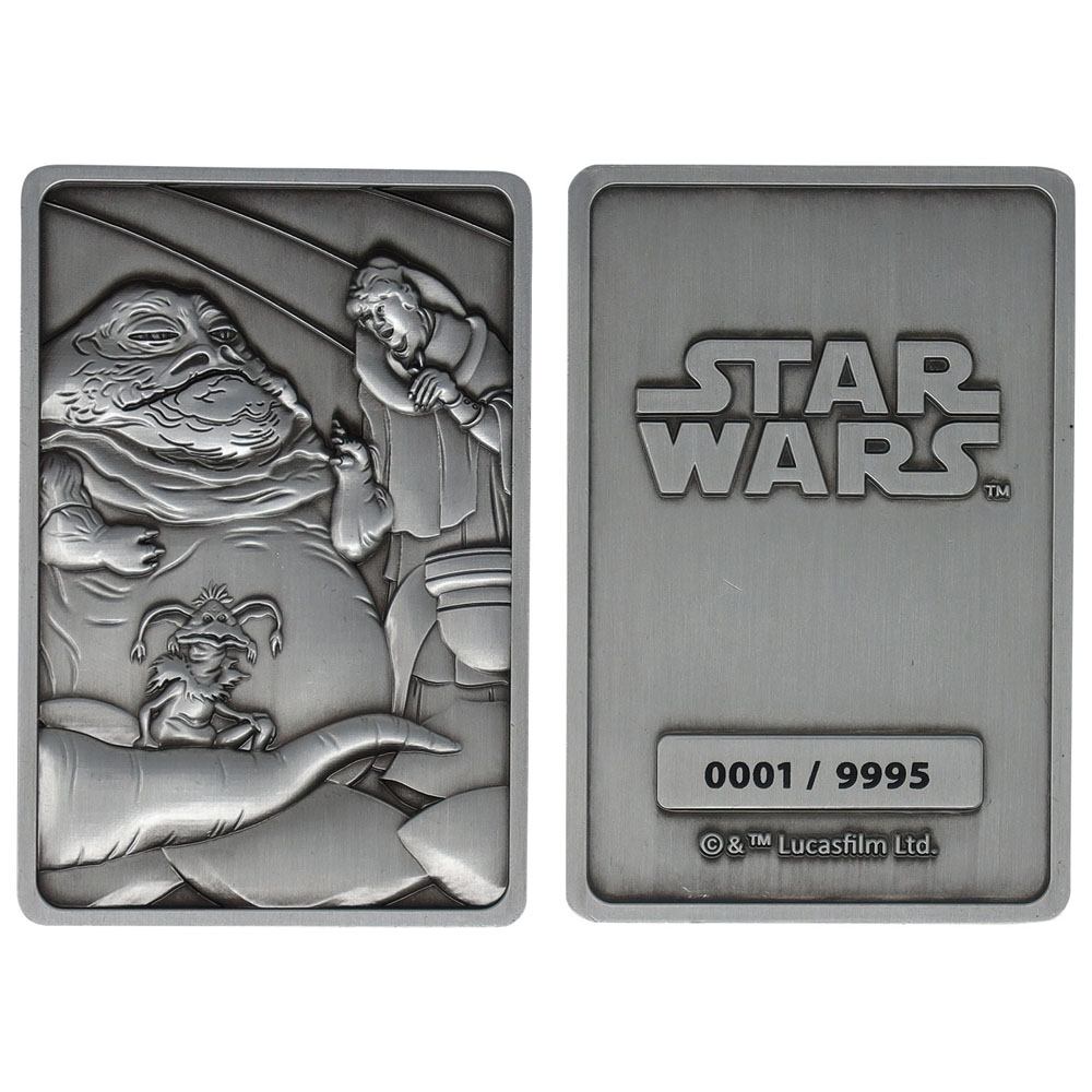 Star Wars Iconic Scene Collection Limited Edition Ingot Jabba the Hut Star Wars Iconic Scene Collection Limited Edition Ingot Jabba the Hut
