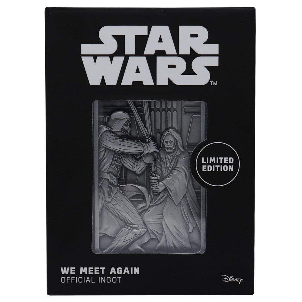 Star Wars Iconic Scene Collection Limited Edition Ingot We Meet Again Star Wars Iconic Scene Collection Limited Edition Ingot We Meet Again