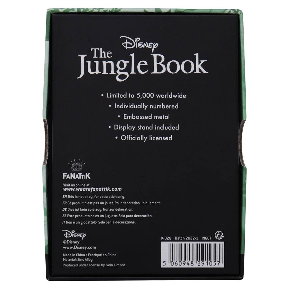 FaNaTtiK Disney Ingot Jungle Book Limited Edition FaNaTtiK Disney Ingot Jungle Book Limited Edition