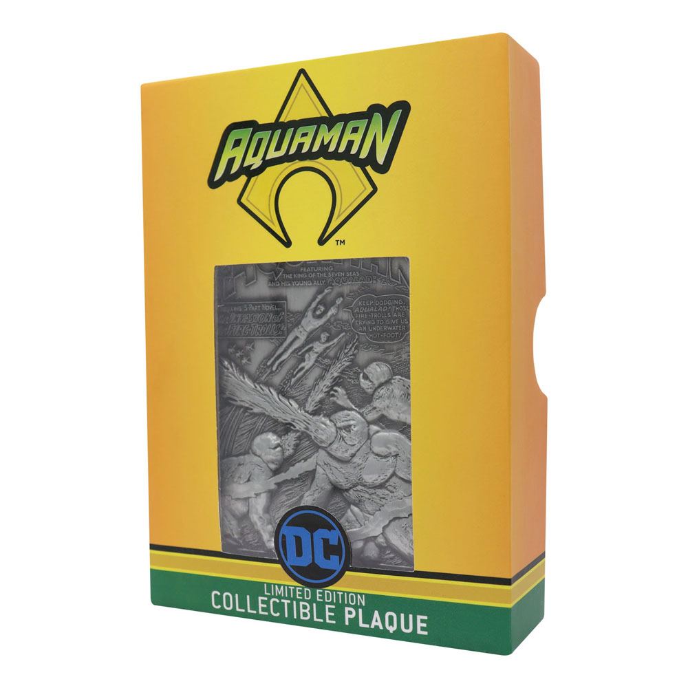 FaNaTiK DC Comics Collectible Plaque Aquaman Limited Edition FaNaTiK DC Comics Collectible Plaque Aquaman Limited Edition