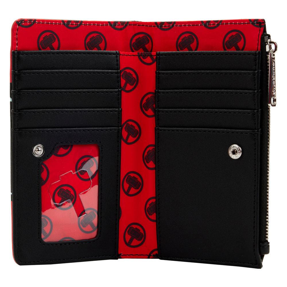 Loungefly Marvel Thor Love And Thunder Flap Wallet Loungefly Marvel Thor Love And Thunder Flap Wallet