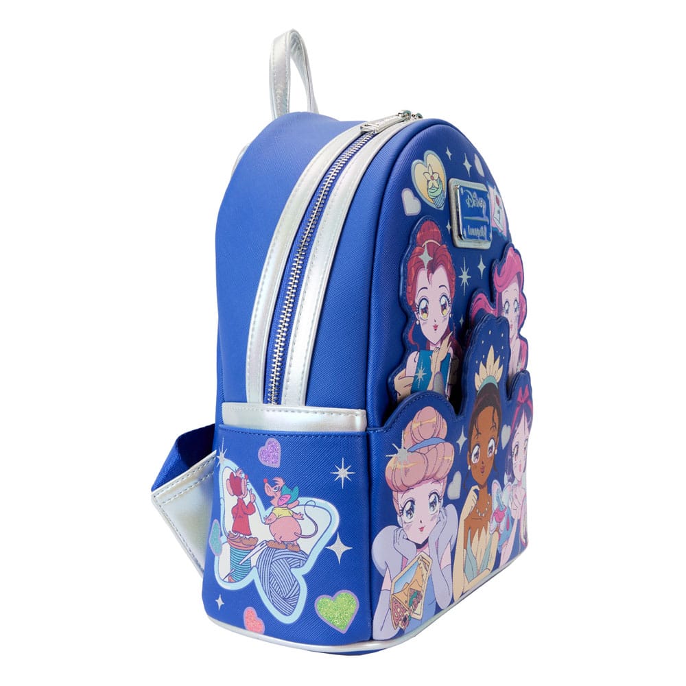 Disney by Loungefly Mini Backpack Princess Manga Style Disney by Loungefly Mini Backpack Princess Manga Style