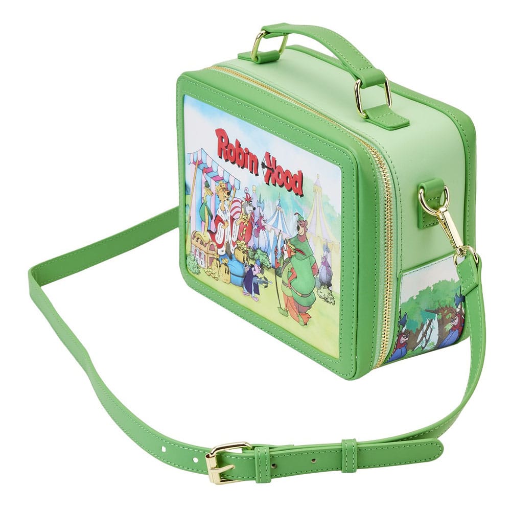 Loungefly Disney Robin Hood Lunchbox Crossbody Bag Loungefly Disney Robin Hood Lunchbox Crossbody Bag
