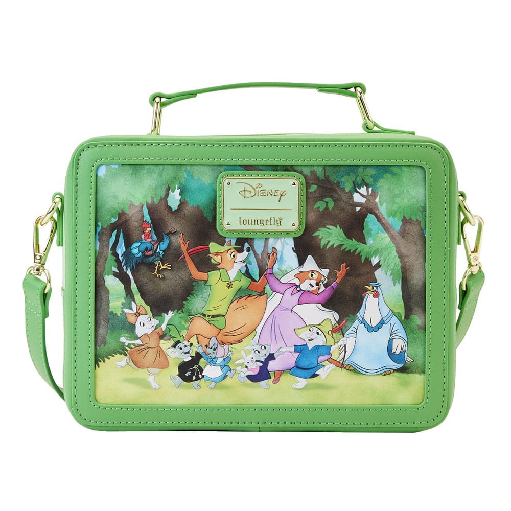 Loungefly Disney Robin Hood Lunchbox Crossbody Bag Loungefly Disney Robin Hood Lunchbox Crossbody Bag