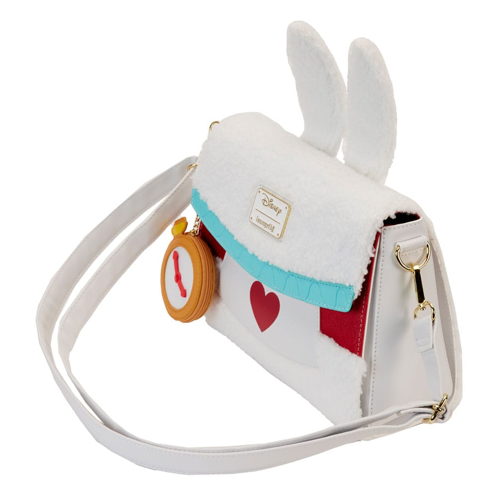 Disney by Loungefly Crossbody Alice in Wonderland White Rabbit Cosplay Disney by Loungefly Crossbody Alice in Wonderland White Rabbit Cosplay
