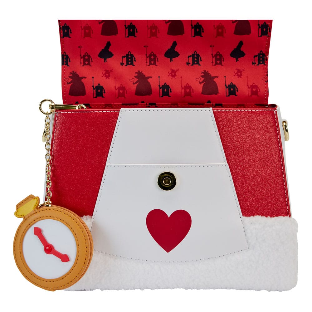Disney by Loungefly Crossbody Alice in Wonderland White Rabbit Cosplay Disney by Loungefly Crossbody Alice in Wonderland White Rabbit Cosplay