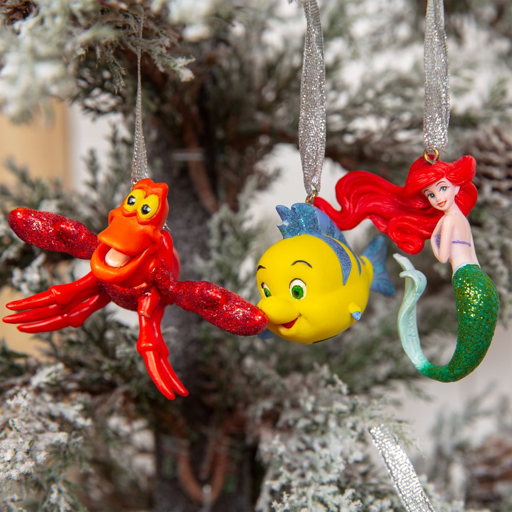 Disney Little Mermaid Set of 3 Hanging Decorations - XM7821	