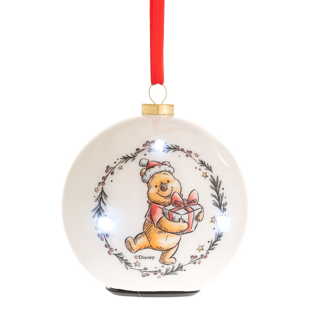 Disney LED Flashing Winnie Bauble